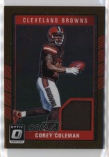 2016 Donruss Optic Rookie Threads Bronze Corey Coleman #DRT-CC 15w6