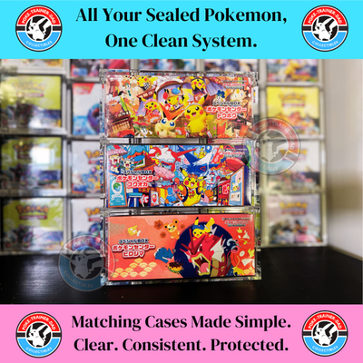 Acrylic Case Pokémon Center Tohoku Hiroshima Fukuoka Special Box