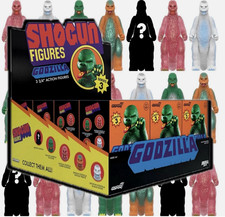 Toho Shogun Godzilla Blind Box - 12 PACK - 3.75" Figures - Retro Toy - Super7