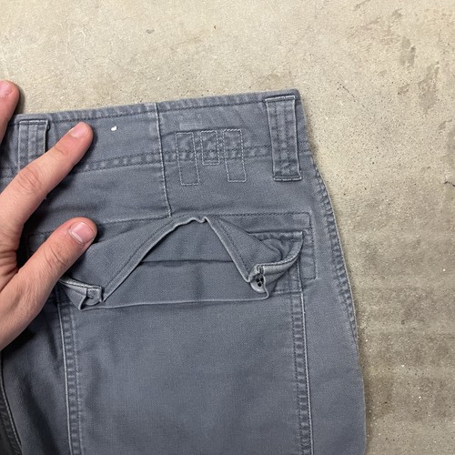 Vintage Mossimo Wide Leg Cargo Pants Mens 32Wx32L Gray Y2k Baggy Skater Canvas, $20.88 - Photo 5