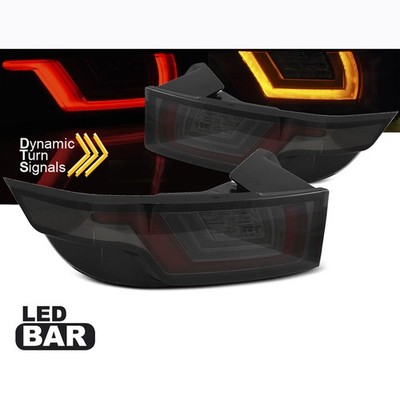 RÜCKLEUCHTEN LAND ROVER RANGE ROVER EVOQUE 11-18 RED SMOKE BLACK LED