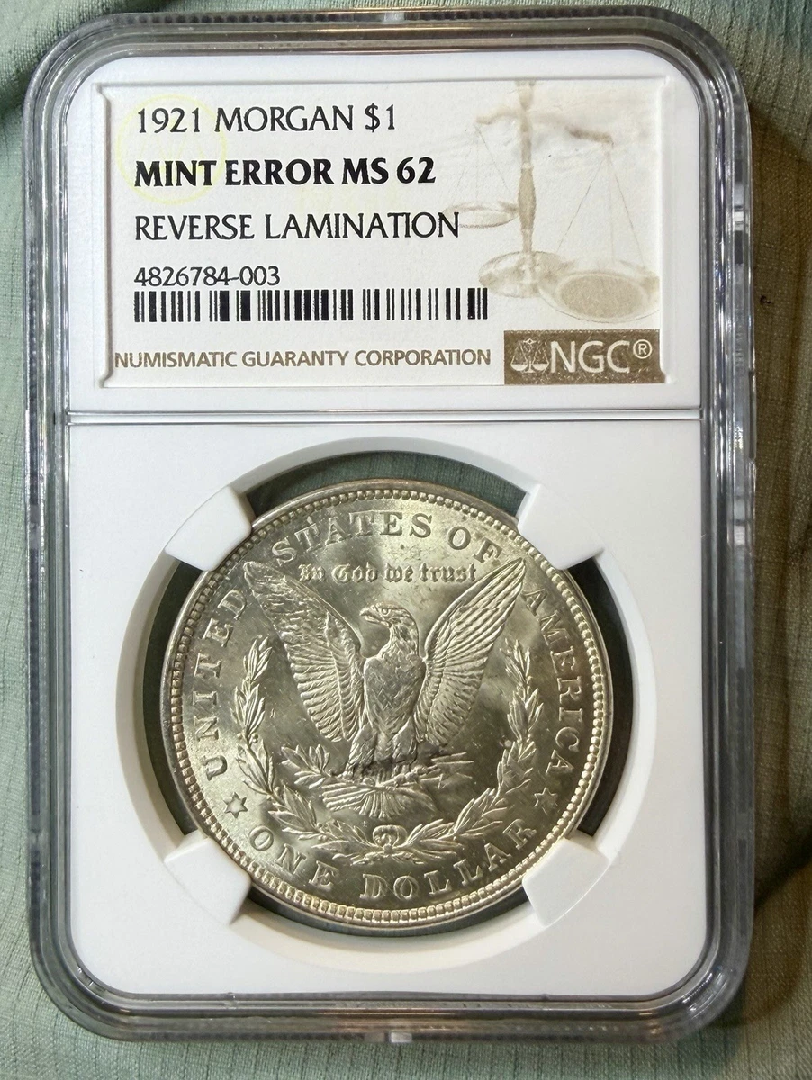 MS 62 Graded 1921 Year Morgan US Dollars (1878-1921) for sale | eBay