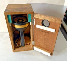 Vintage Weems & Plath Hand Bearing Sailing Maritime Nautical Compass Orig. Box