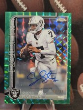 Geno Smith Signs Football Card and Autograph Deal with Panini America 8