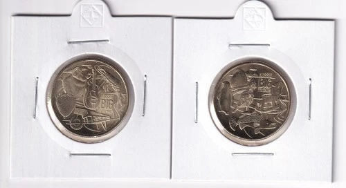 AUSTRALIAN: 2025 $1 AUSSIE BIG THINGS 2 TILL COINS UNC IN 2X2 HOLDER #5269