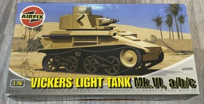Airfix A02330 Vickers Light Tank Mk.VI. A/B/C 1/76 Scale Model Kit Perth Ships