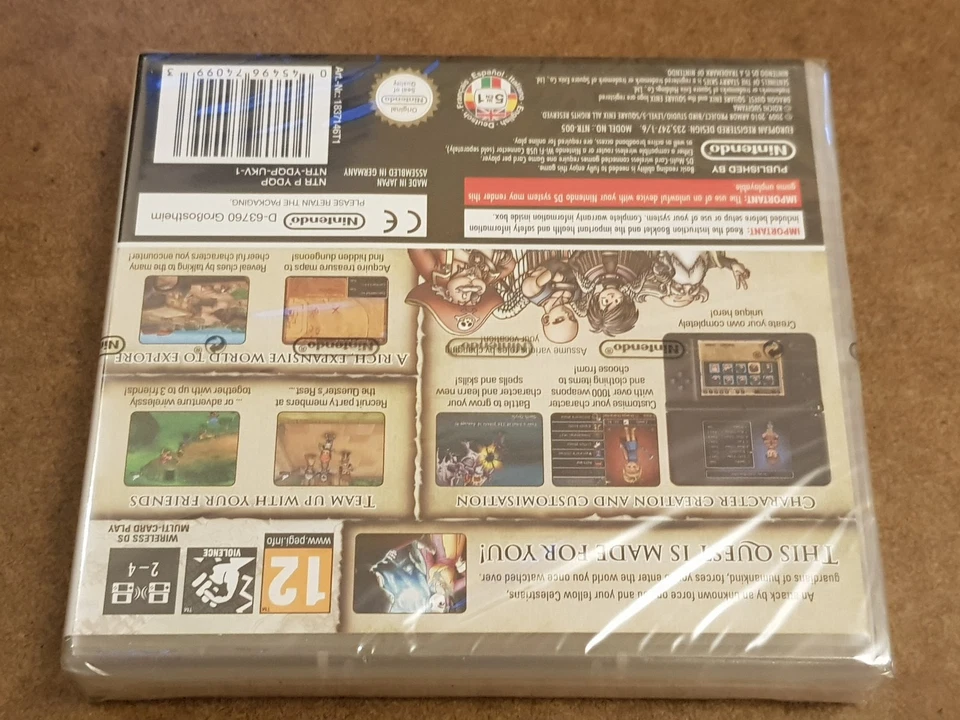 Dragon Quest IX Sentinels Starry Skies - Nintendo DS - UK PAL NEW ACTORY SEALED - Image 2 of 4