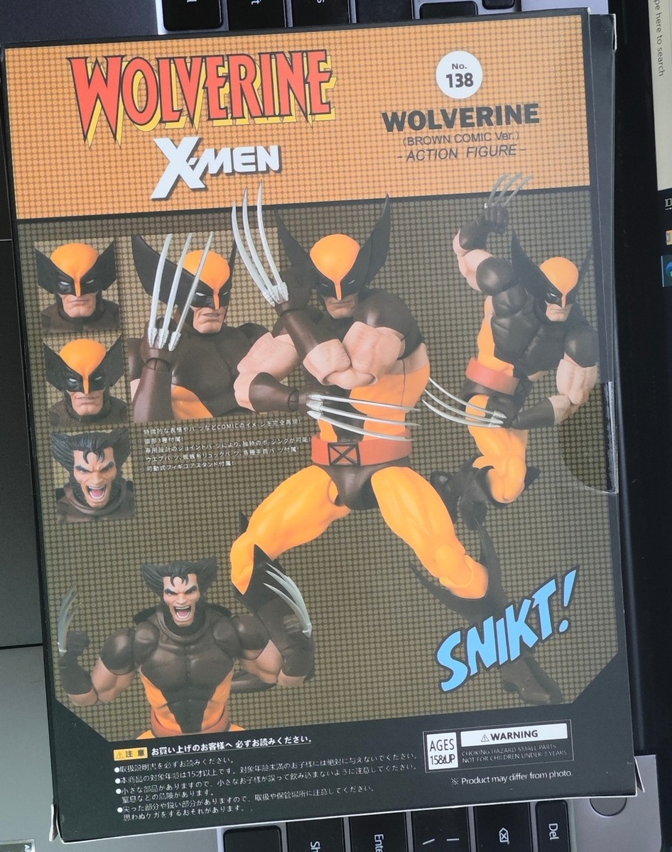CT Toys Wolverine Mafex 138 Action Figure Collectible Model New