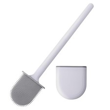 Silicone Toilet Brush,Toilet Bowl Brush,Toilet Brush and Holder Set,Rv Toilet...