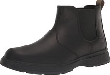 TIMBERLAND BNIB Mens Chelsea Boots ATWELLS AVE Jet Black Leather Size UK 8.5-9.5