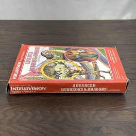 Advanced Dungeons & Dragons Intellivision Game Vintage 1982 CIB w/ Manual