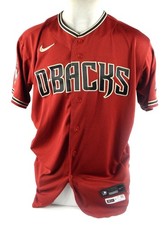 2023 Arizona Diamondbacks Phillip Evans GameIssued Red Jersey 46 DP71048