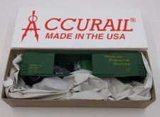Accurail 5909 HO SP&S 50' Welded DBL DR Boxcar Kit. # 318249