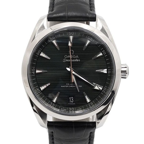 Omega Seamaster Aqua Terra Green Dial 41MM Automatic Leather Band 152798074
