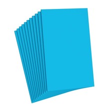 EVA Foam Sheets 10 Pcs Sky Blue 8.5x5.5" Craft Foam Paper Cosplay Classroom DIY