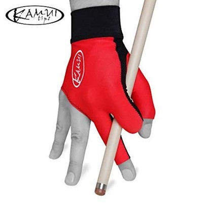 Kamui Tips Billiards Pool Glove Red - Right Hand Small + FREE SHIPPING