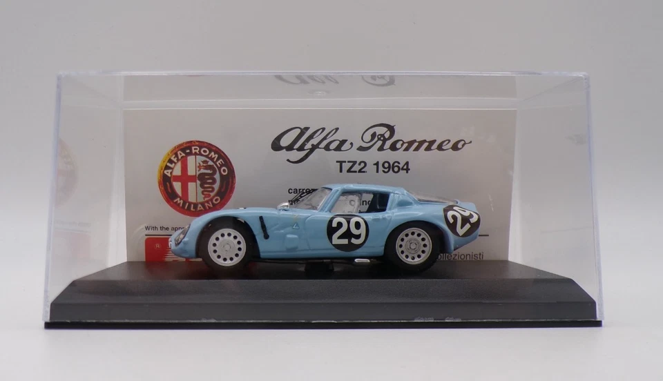 BEST MODELS 9141 ALFA ROMEO TZ2 MONZA 1967 VOLONTERO/SANGRI MINT BOXED 1:43 - Image 3 of 4