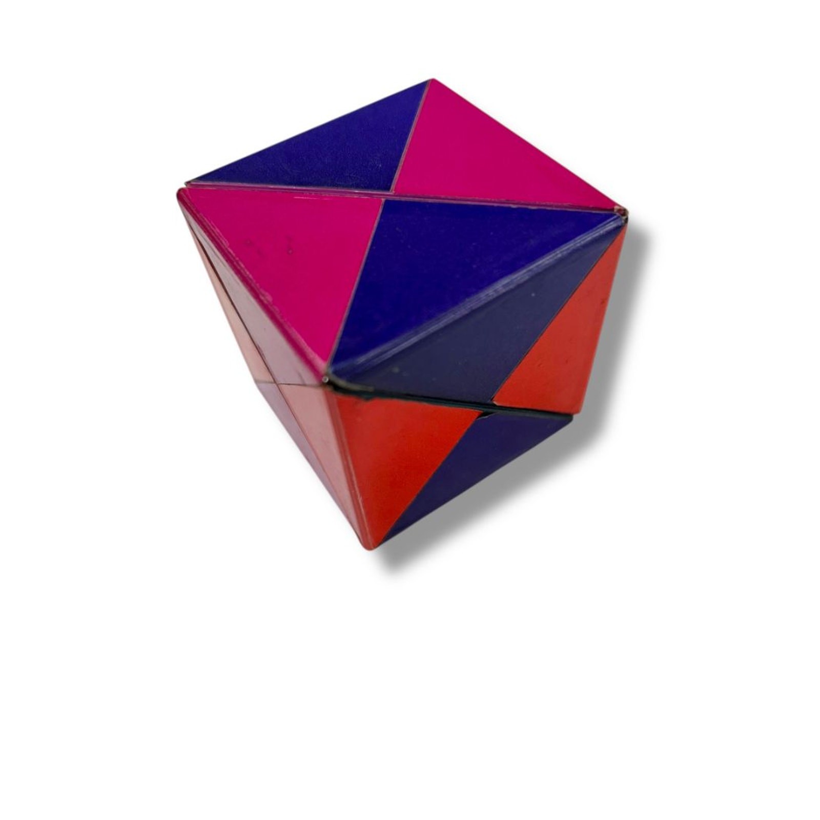 Vintage 1988 Yoshimoto Twisty Puzzle Dino Skewb Cuboctahedron