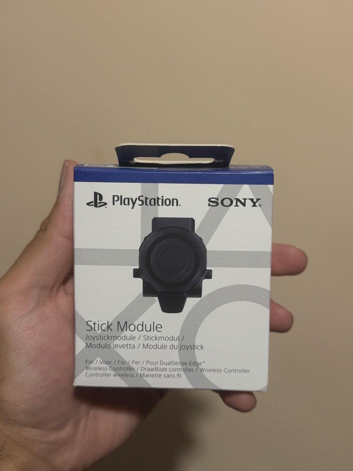 SONY Playstation Stick Module Black USED/Damaged box - Image 2