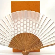 Only ONE - Louis Vuitton Foudation NEW Polka Dot Hand Fan
