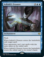 Ashiok's Erasure MTG single, rare, Theros Beyond Death 043/254