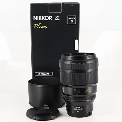 Nikon Nikkor Z 135mm f/1.8 S Plena Lens with Box