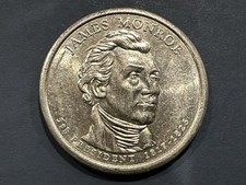 James Monroe 1817 - 1825 Dollar Coin 2008 D