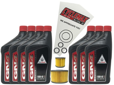 #ad Honda OEM Oil Change Kit for 2016 2023 Honda Pioneer 1000 with 10W 40 Oil $104.07