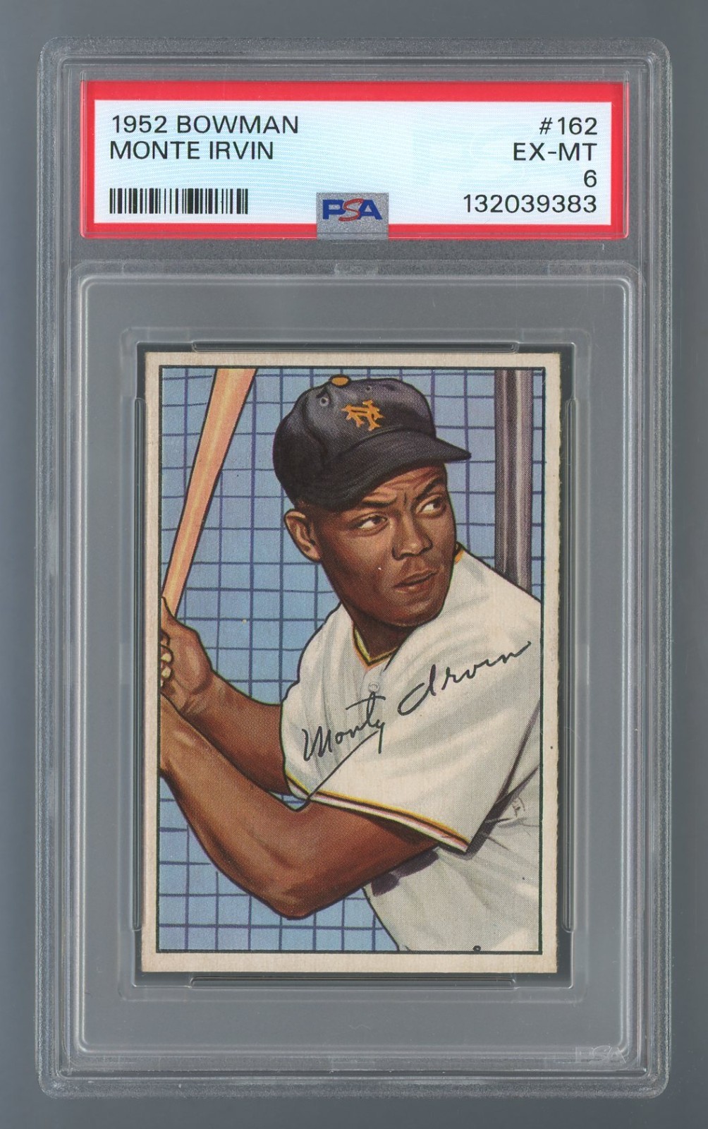 1952 Bowman #162 Monte Irvin PSA 6 EX-MT #132039383