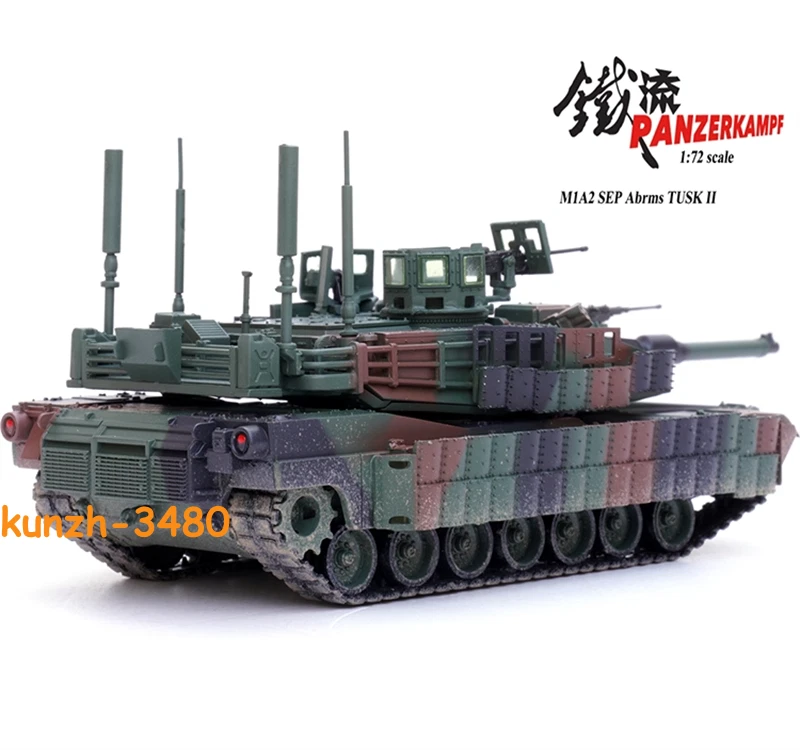 1/72 PANZERKAMPF US M1A2 SEP TUSKII M1 MBT Tank NATO Tricolor Finished Model NEW - Image 3 of 4