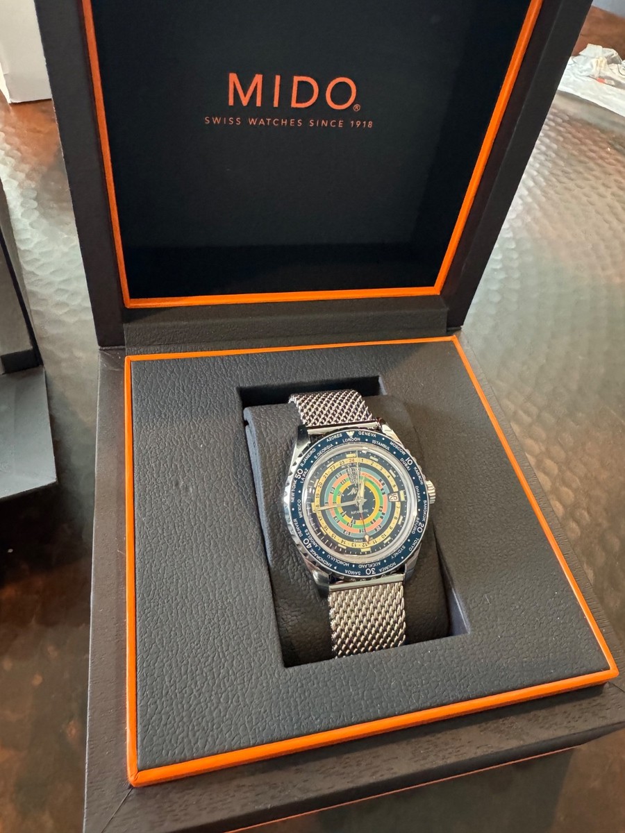 Mido Ocean Star Decompression Timer 1961 Wristwatch for Men for