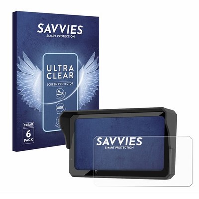 6x Schutzfolie für Carpuride W602BS Pro Display Schutz Folie