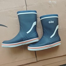 Gill Tall Sailing Boots Navy Blue, UK Size 7.5/Us/Eu Size 41