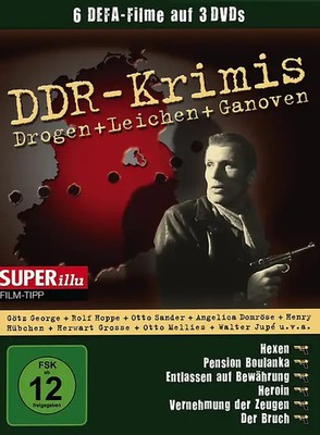 DDR - Krimis 3 ( 6 DEFA-Filme auf 3 DVDs ) ZUSTAND SEHR GUT