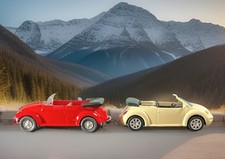 H0 1:87Wiking | VW Käfer Set |  gestern, heu...