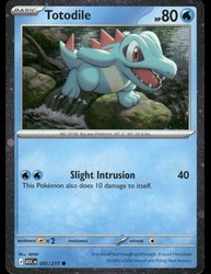 Totodile (Cosmos Holo) 041/217 Ascended Heroes
