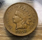 1903 Indian Head Cent - Actual Coin Shown - Free Shipping & Tracking INV#64