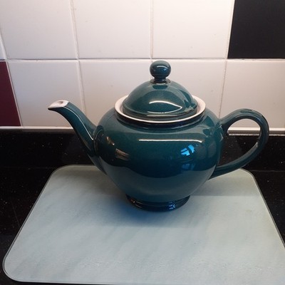 Denby Greenwich Grün Teekanne Fußform ca. 2 Pints