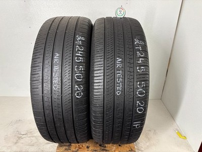 NO SHIPPING ONLY LOCAL PICK UP 2 Tires 245 50 20 Pirelli Scorpion Zero A/S