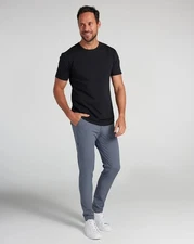 BYLT Everyday Pant 2.0 Mens XL Performance Stretch Chino Golf Travel Casual Gray