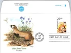 S08-5319, WILDLIFE OF USA, BLACK-FOOTED FERRET, WYOMING, FLEETWOOD FDC