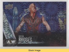 2021 Upper Deck AEW All Elite Wrestling Pyro Dustin Rhodes #4 READ 6f8