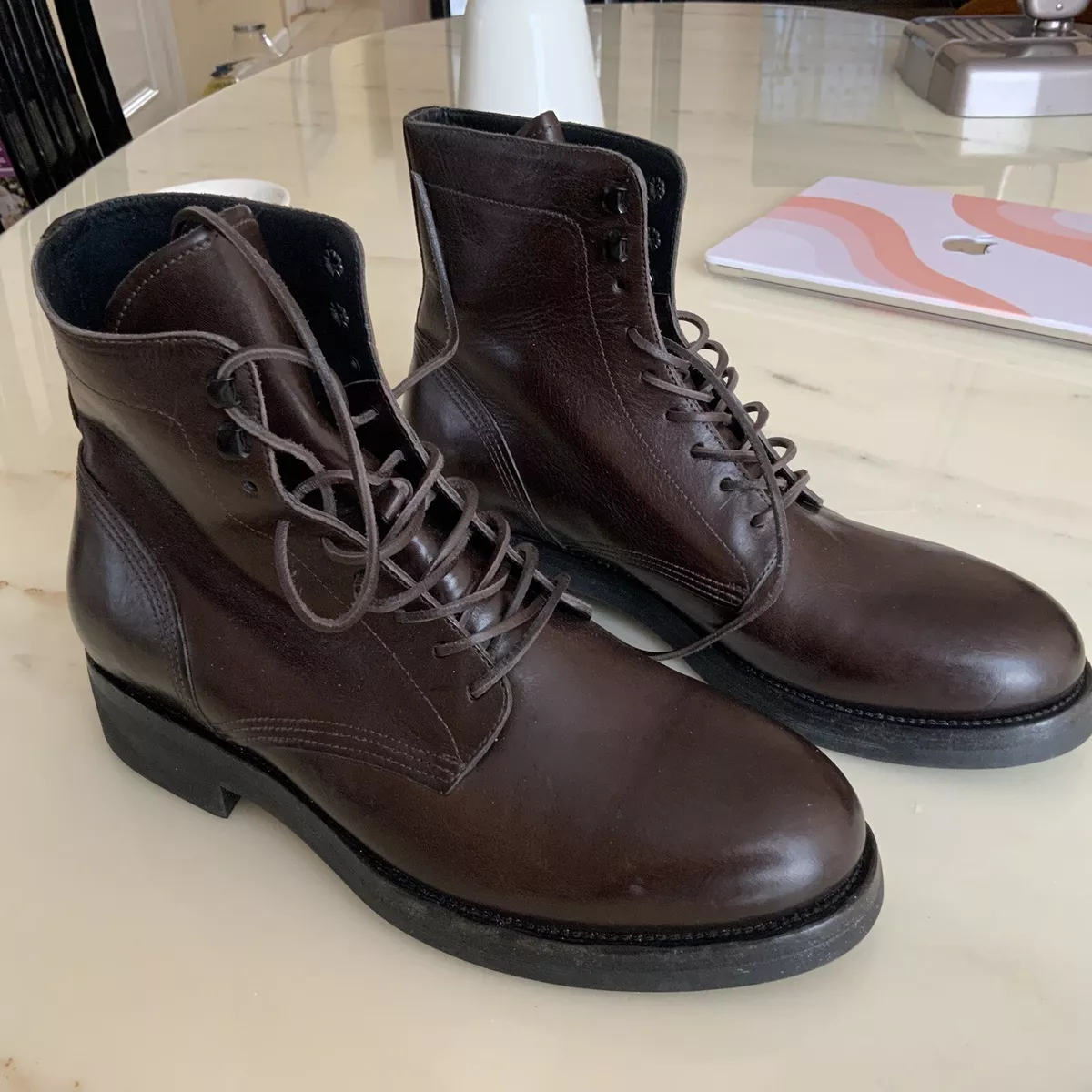 Buttero brown lace up boots made in Italy Size EU 42 US 9 BRAND NEW . no box