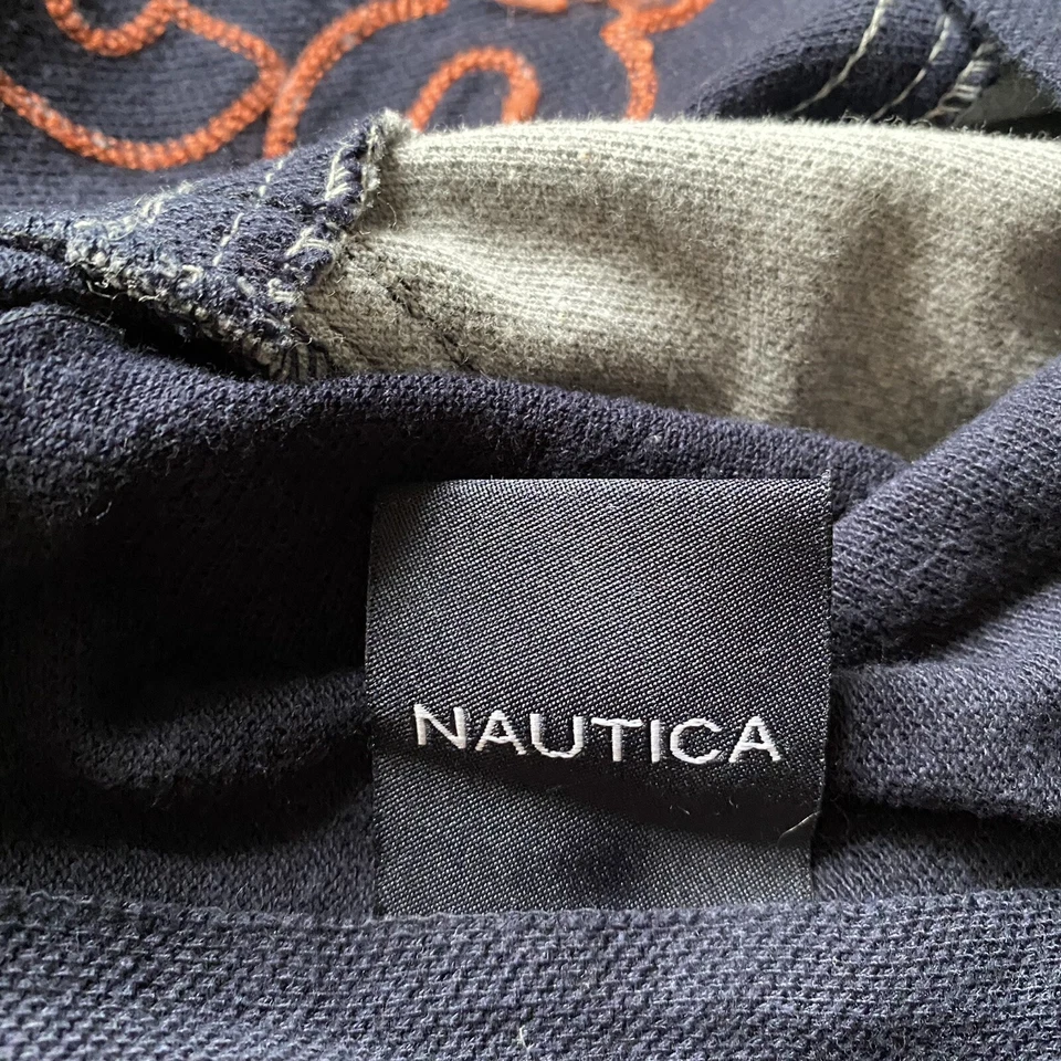 复古 NAUTICA 16 x 16 枕套男孩刺绣运动运动 — 第 4/4 张图片