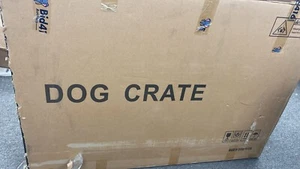 Luckup Empire Heavy Duty Dog Cage Kennel et Crate en métal pour les moyennes et grandes entreprises