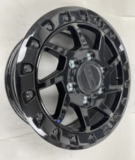 CAN AM MAVERICK R WHEEL FRONT OR REAR 16x7 BLACK BEADLOCK 2024-2026 (1) 1 MILE.