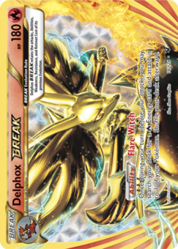 delphox break pokemon card price - (14/124) - XY Fates Collide The Legendary Pokmon Zygarde arrives in many different Forms to bring order Pokemon XY: Fates Collide Sleeved