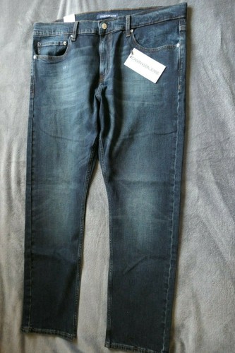 Calvin Klein pedro blue slim mens jeans 