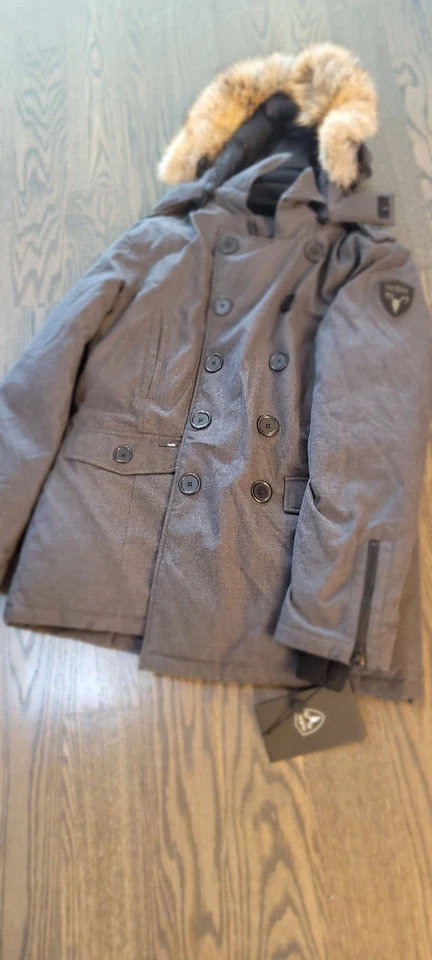 Chaqueta Parka Plumón de Ganso Nobis Kato Plumón Lujo Canadá H.Carbón M 1295 $ Foto 4 de 4