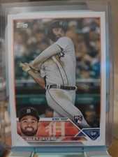 Topps 2023 Riley Greene Rc31.mint.gem.sharp.smooth.9.5 If graded.